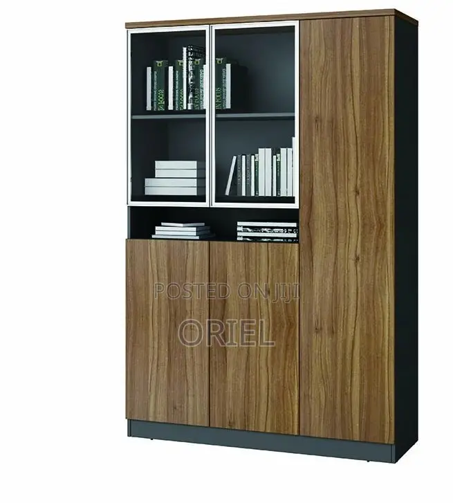 Modern Office Cabinet : Office 3-Door Wooden Filing Executive Cabinet