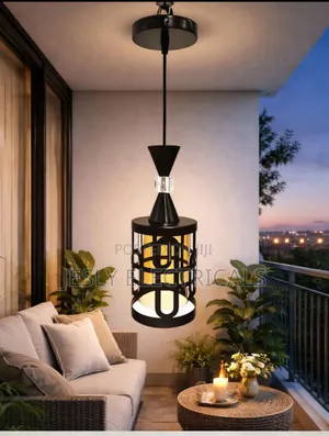 Modern Black Pendant Light