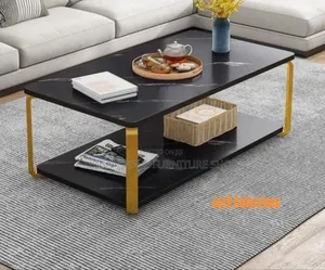 Black Rectangular Shape Centre Tables