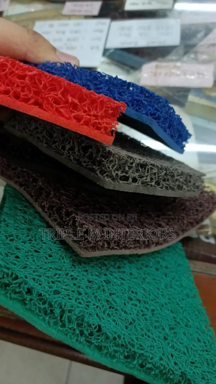 PVC Spaghetti Weave Carpet | Soft, Textured Stylish