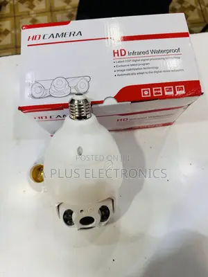 4g Camera Bulb Eq8 (Uses Simcard) – Night Vision Enabled