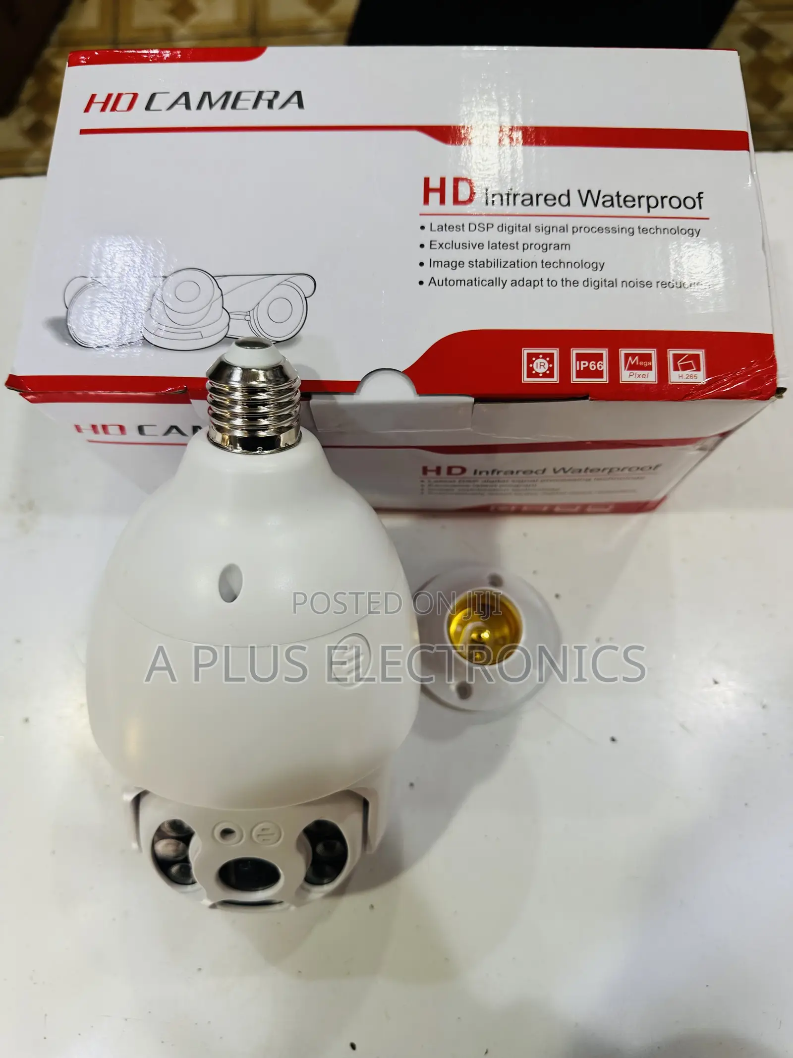 4g Camera Bulb Eq8 (Uses Simcard) – Hidden Security Camera