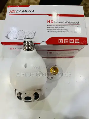 4g Camera Bulb Eq8 (Uses Simcard) – Hidden Security Camera