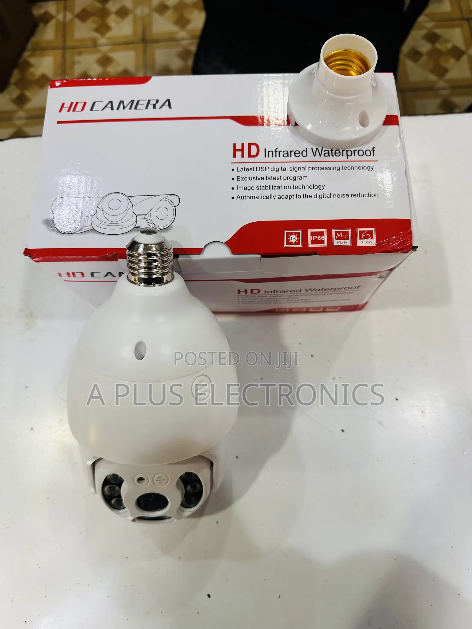 4g Camera Bulb Eq8 (Uses Simcard) – Hidden Security Camera