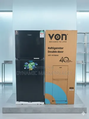 Von VRT-197nrak Double Door Refrigerator