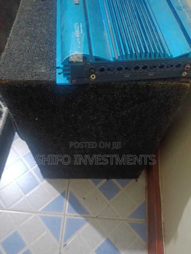 Music System Woofer Plus Amplifier - main view