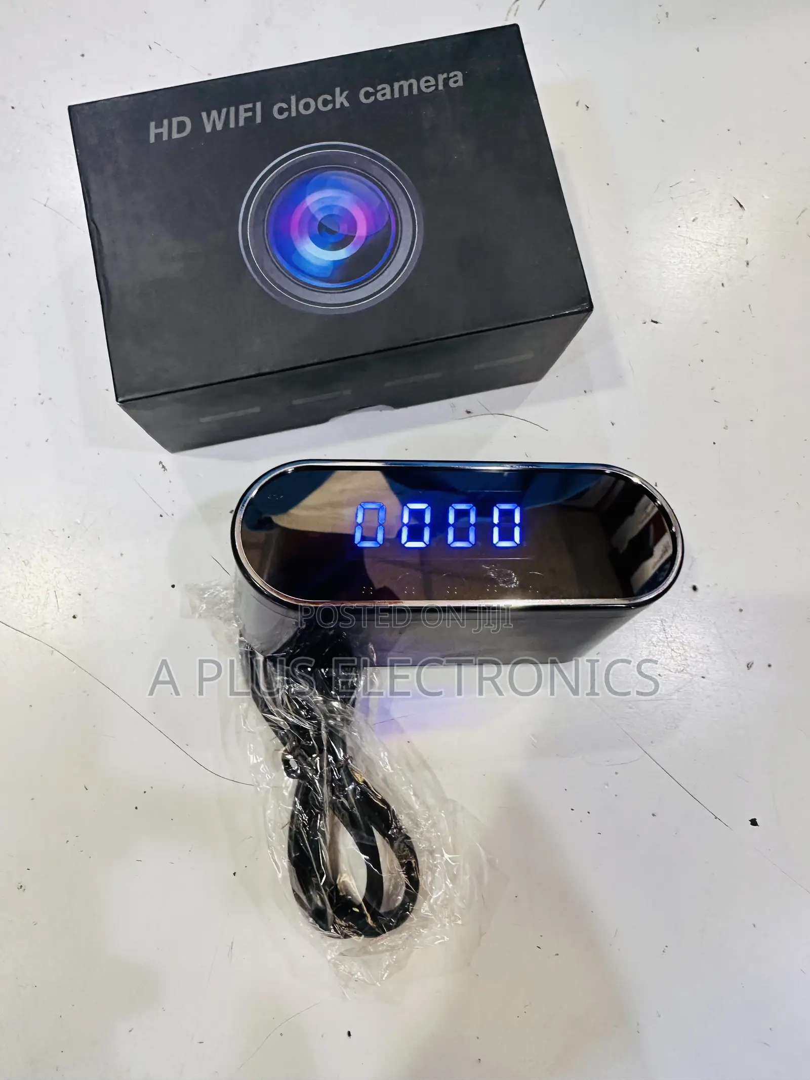 Digital Clock Hidden Camera With Hd Video Recording and Night Vision