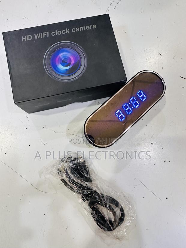 Digital Clock Hidden Camera 1080p Spy Cam With Motion Detection - thumbnail 2