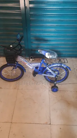 Size 16 Kids Bike With Removable Training Wheels(5-8 Years)