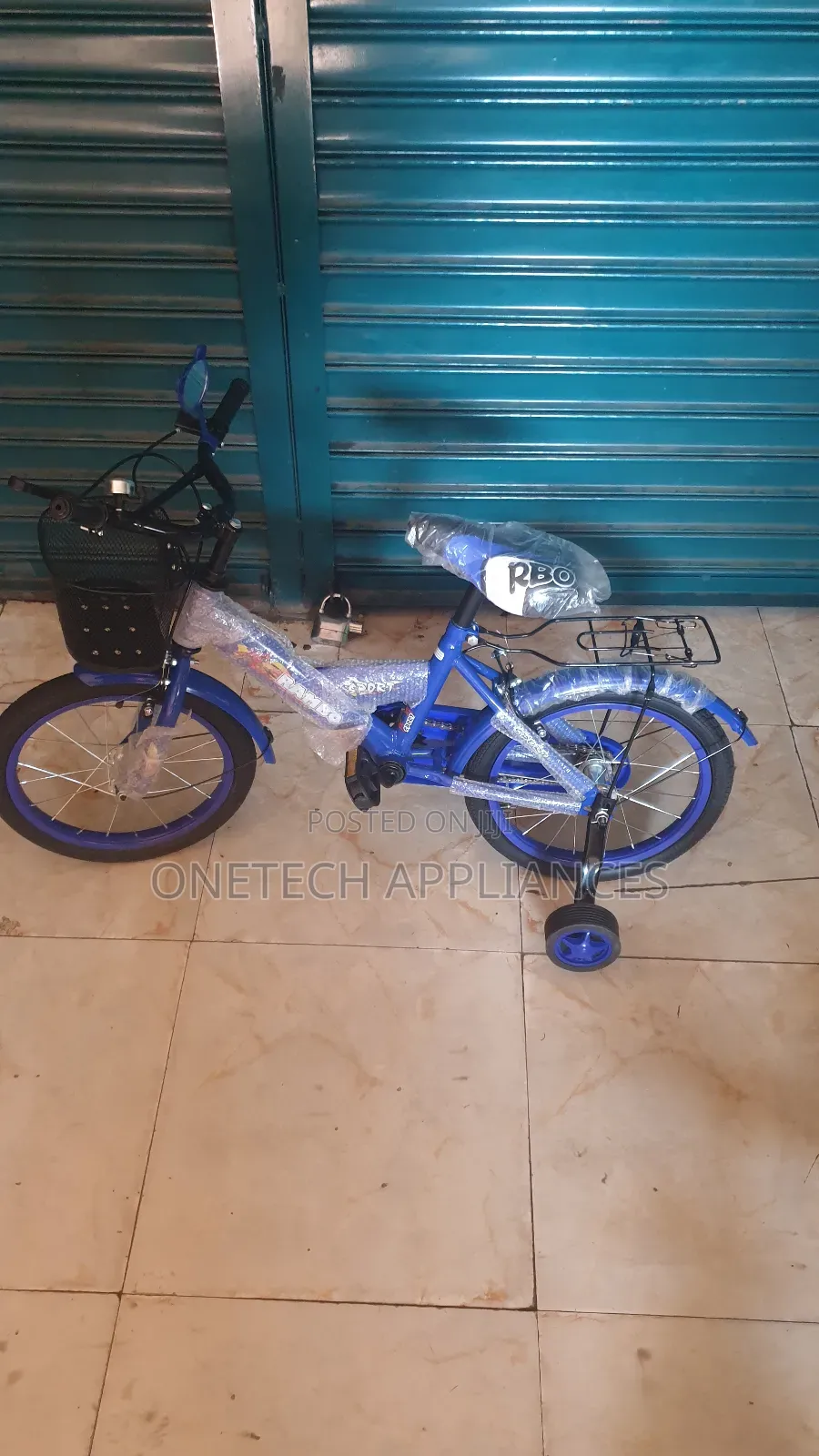 Size 16 Kids Bike With Removable Training Wheels(5-8 Years)
