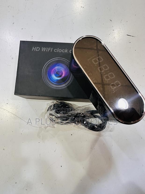 Digital Clock Hidden Camera Wifi Security Camera for Home Surveillance - thumbnail 3
