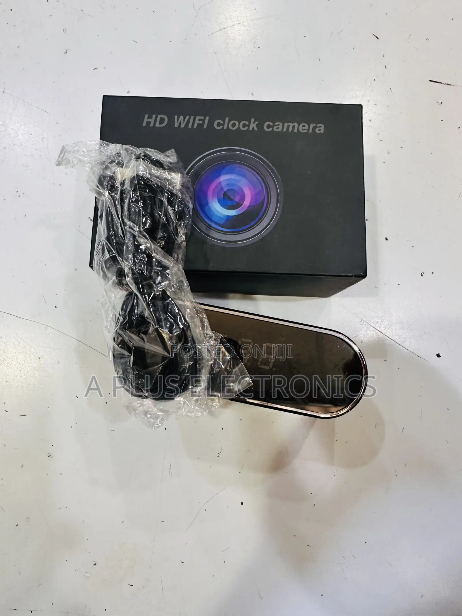 Digital Clock Hidden Camera Full Hd Mini Nanny Cam With Audio Record