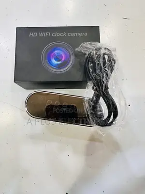 Digital Clock Hidden Camera Full Hd Mini Nanny Cam With Audio Record