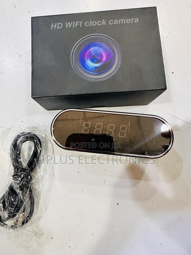 Digital Clock Hidden Camera Night Vision Spy Camera With Remote View