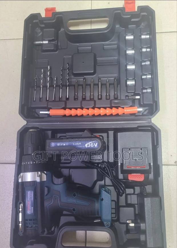 36v Bosch Drill Set/Rechargeable Drill