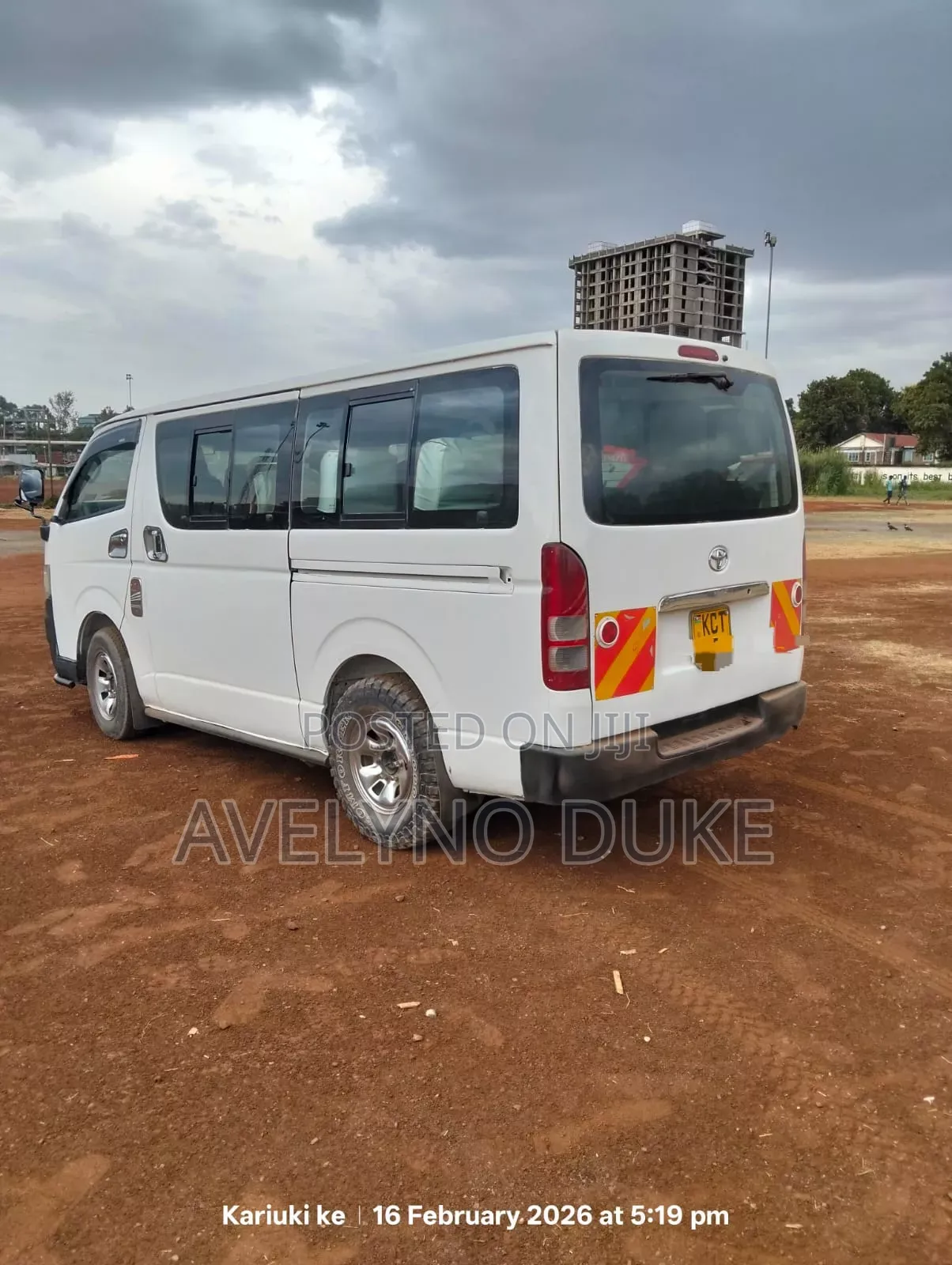 Toyota HiAce 2012 White