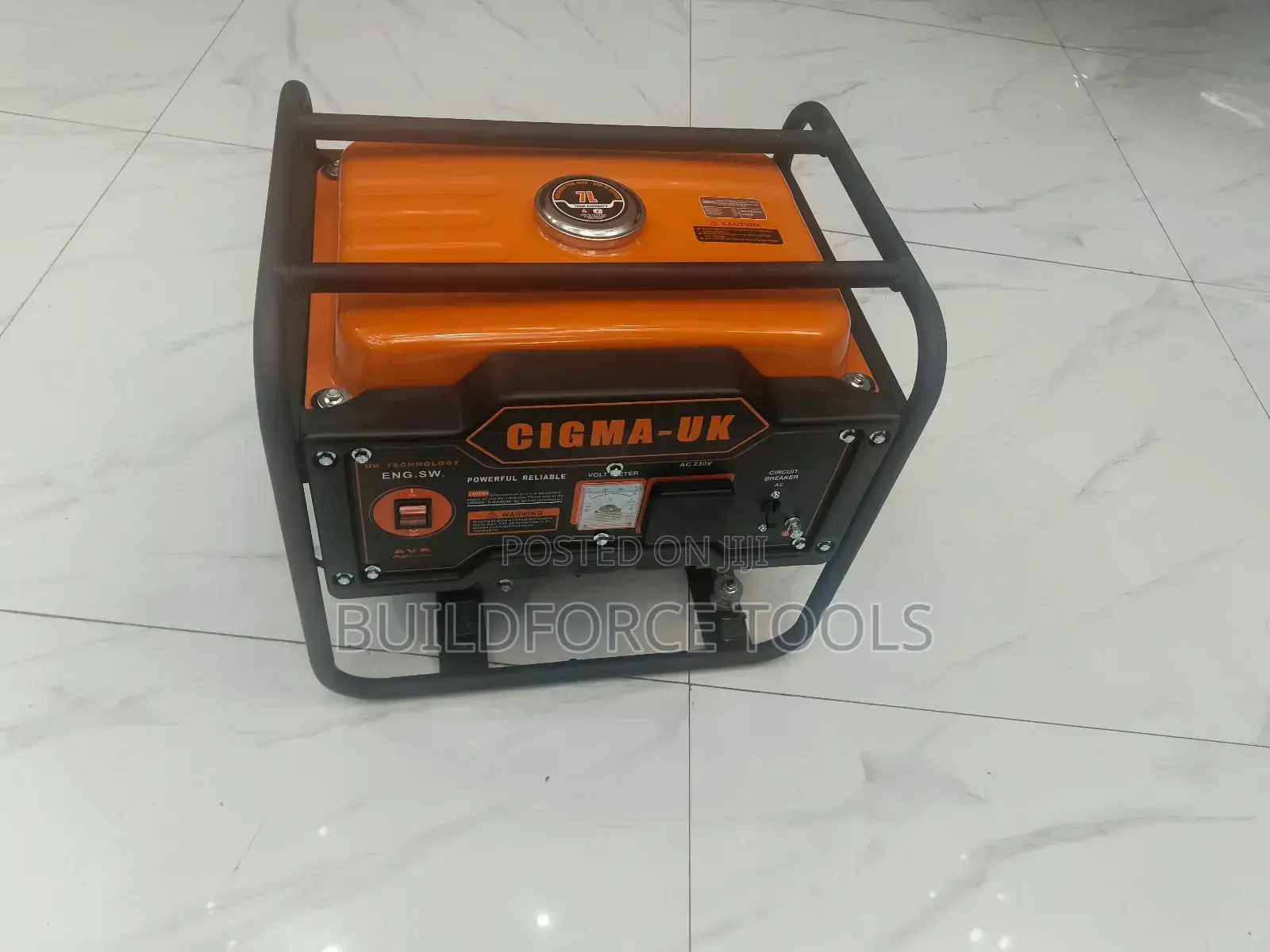 Cigma Uk 3.5 Kva Portable Gasoline Generator