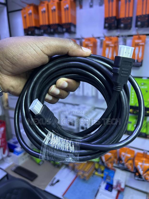 Hdmi Cable 5m – – For Tv, Projector, Ps5 - thumbnail 2