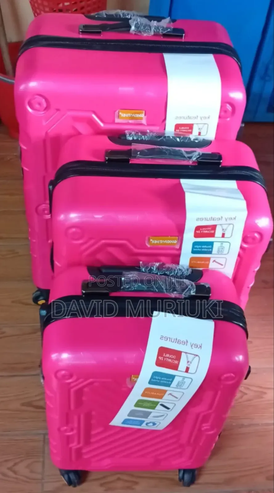 Classic 3 in 1 Suitcase Set – Strong Spacious