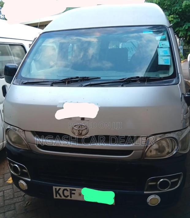 Toyota HiAce 2008 Silver - thumbnail 3