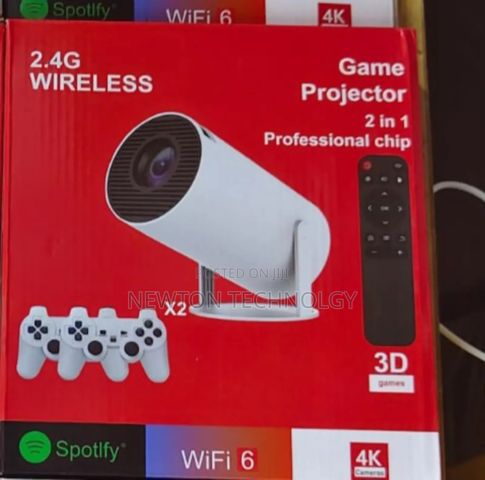 Hy300 Android 13 Gaming Projector With Gaming Console