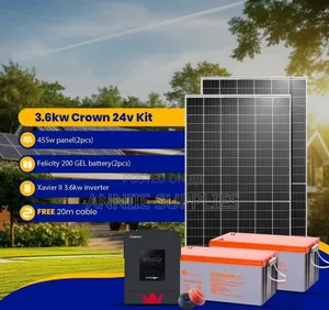 625w Solar Panels+200ah Battery+3.6kva Hybrid Inverter