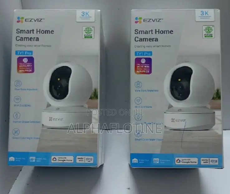 Ezviz Ty1 Pro 5mp Pan and Tilt Smart Home Indoor Camera Cs-Ty1-R105