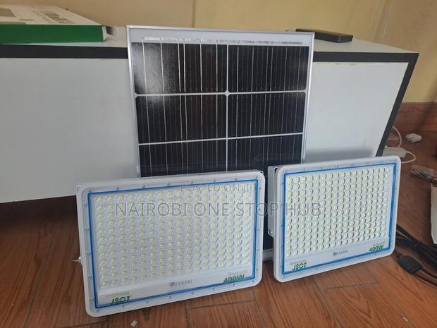 2 in 1 400watts+400watts Solar Floodlight
