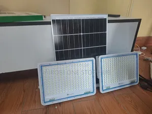 2 in 1 400watts+400watts Solar Floodlight