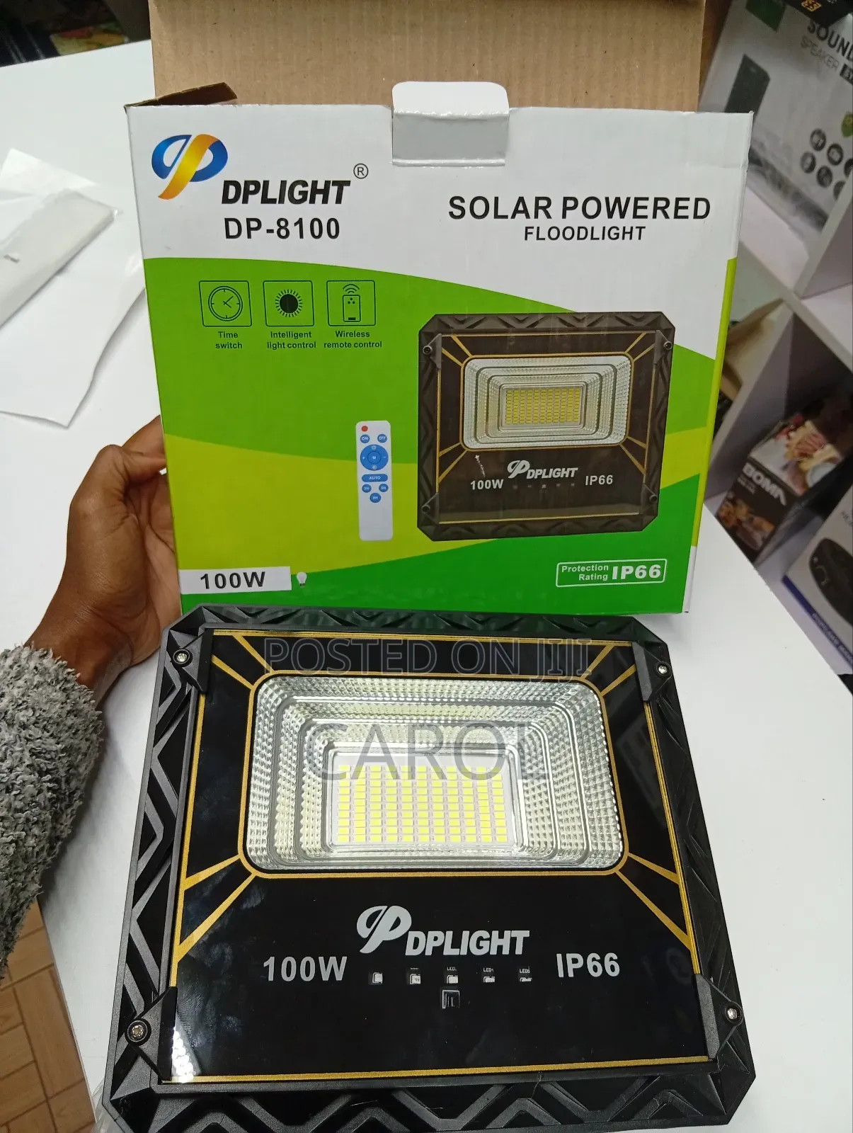 Dplight Solar Powered Floodlights