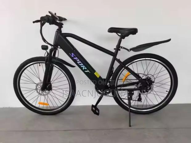 New Motorcycle 2025 Black - main view