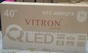 Vitron 40-Inch Qled Smart Android Tv,