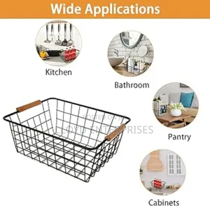29x22x12cm Metallic Mesh Basket
