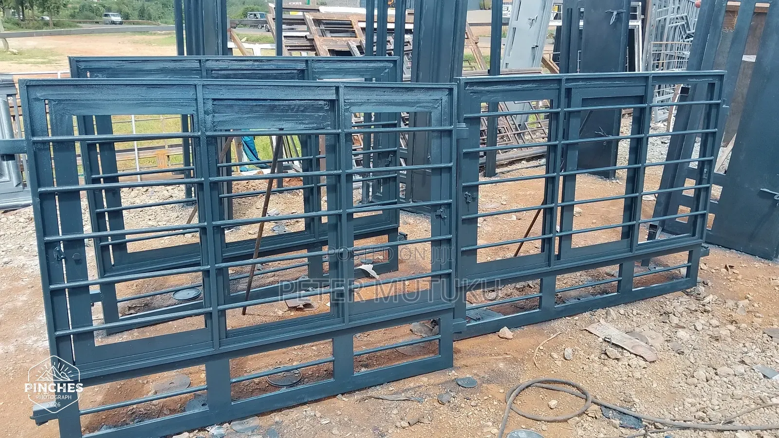 Metallic Window Grills