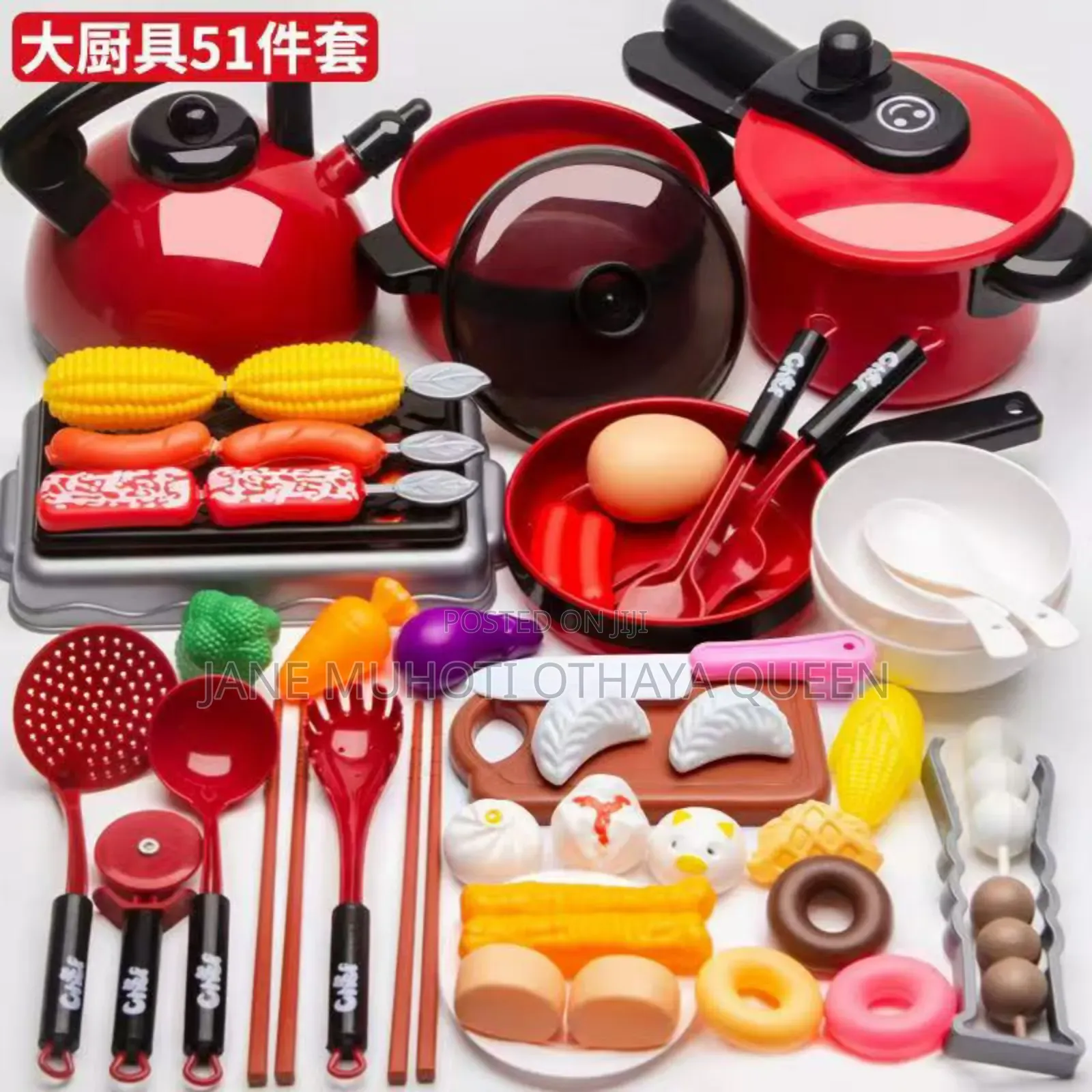 Kids Kitchen Cookware Playset Toy