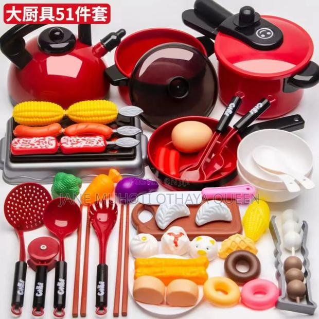 Kids Kitchen Cookware Playset Toy