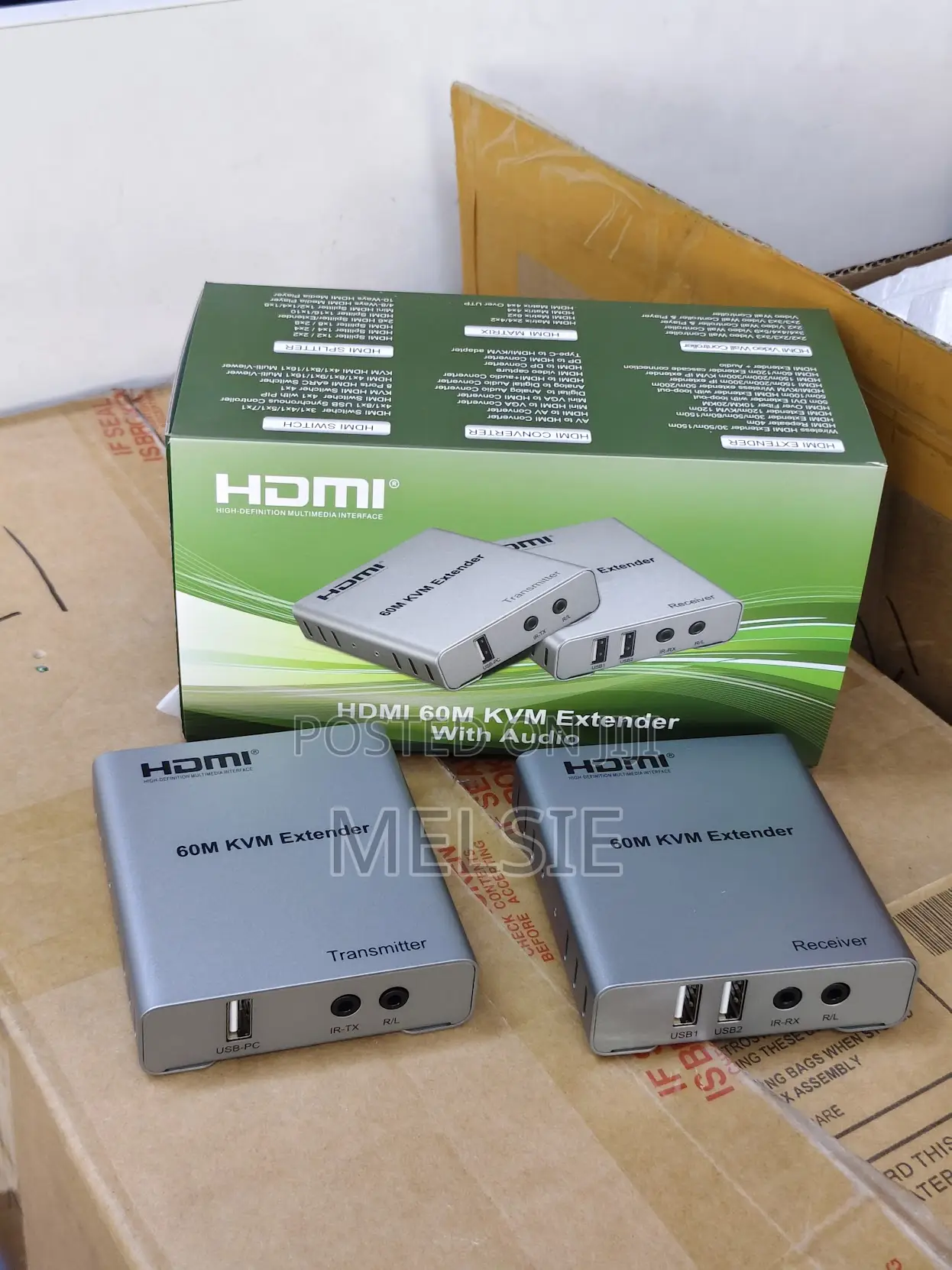 60 Meter Hdmi Usb KVM Extender | Cat6 Lan