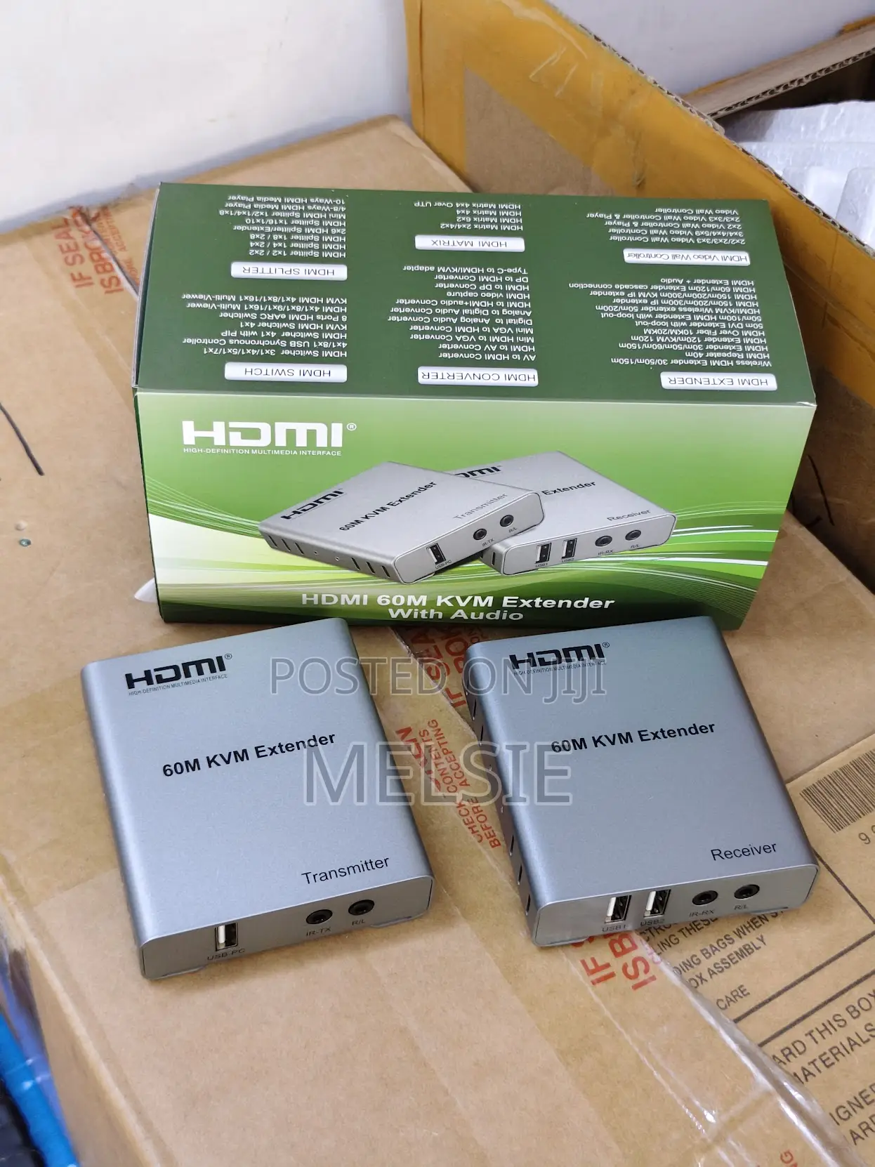 60m KVM Hdmi Extender | Remote Display Control 1080p