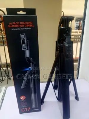 C17 Ai Face Tracking Quadrapod Gimbal