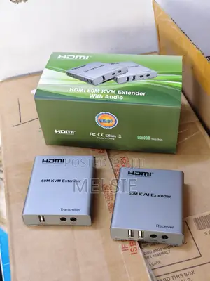 60m Hdmi KVM Extender Kit | Tx Rx Over Cat5e/Cat6 Cable