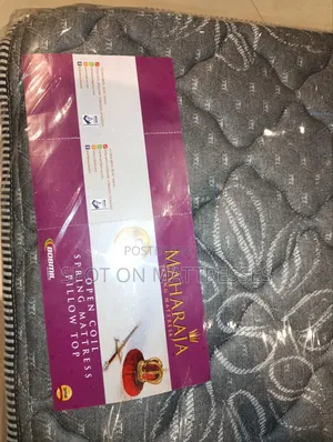 King-Sized 6x6x10 Bobmil Maharaja Orthopedic Spring Mattresses