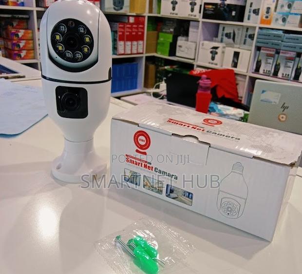 V380 Pro Wifi Dual Lens E27 Bulb PTZ