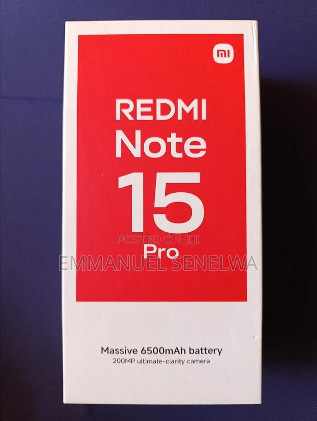 Xiaomi Redmi Note 15 Pro 256 GB Black