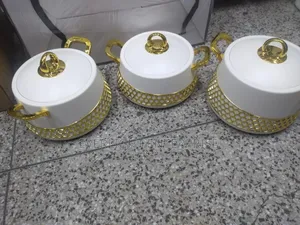 Luxurious Insulated Hotpots Set Round