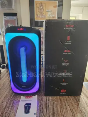 *Aiwa Party Speaker X12 200w With Microphone