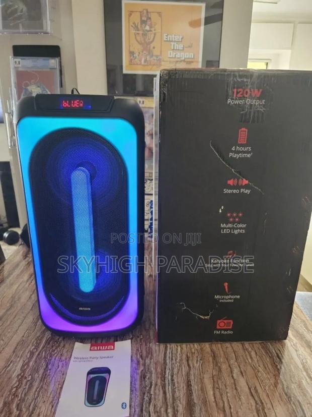 *Aiwa Party Speaker X12 200w With Microphone