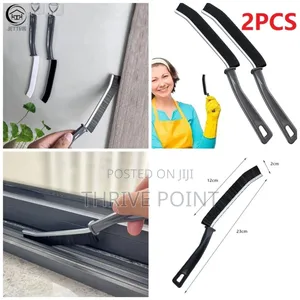 2 Piece Hard Bristled Crevice Brush