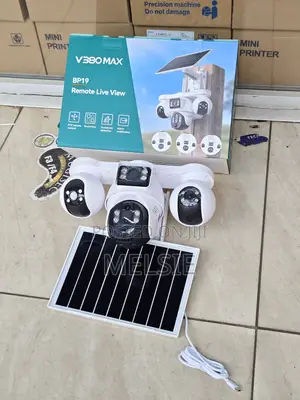 V380 Max Bp19 4 Lens 3 PTZ Camera | Outdoor Wifi Security Camera