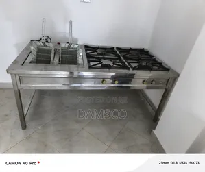Gas Cooker Stainless Steel