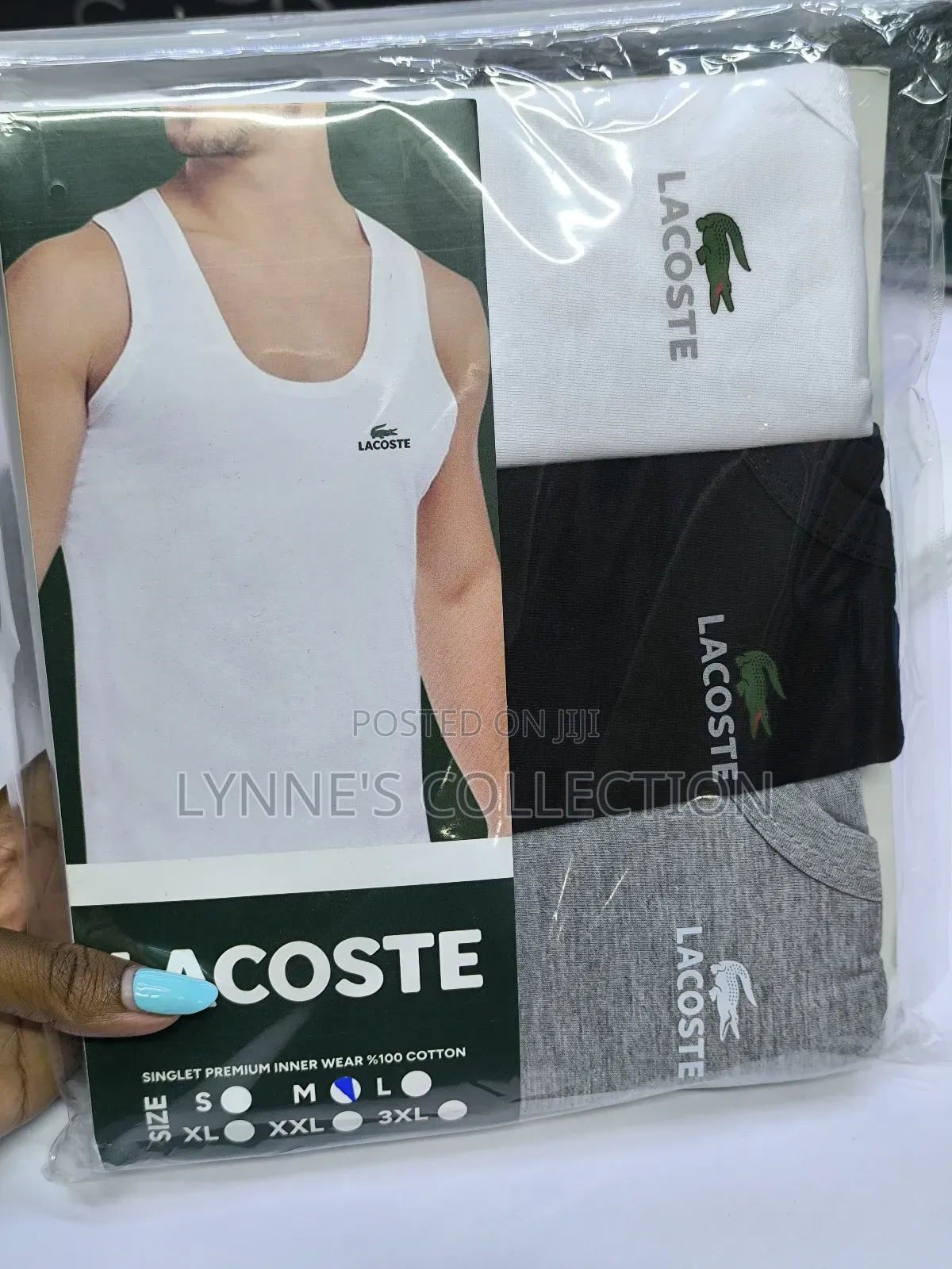 Lacoste Cotton Vests